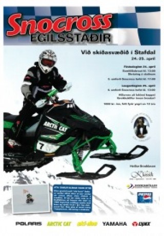 3. & 4. umfer slandsmtsins  SnoCross um helgina