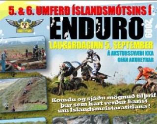 Lokaumferir slandsmtsins  Enduro  Akureyri laugardaginn 5. September