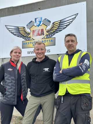 Sandra Kristín, Bjarki Sig, Pétur Birgis